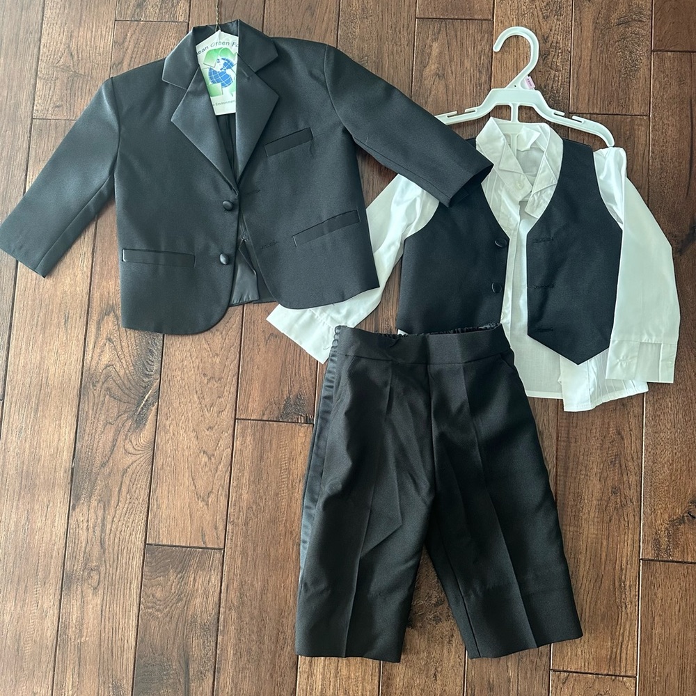 Black and White Toddler Tux
